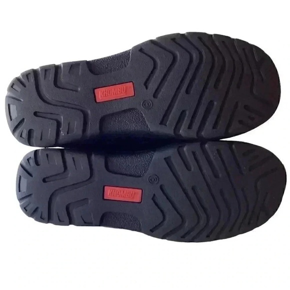 Khombu Boots Womens 8M Black Jessica Suede Faux Fur Double Zip Fall Winter NEW - Picture 8 of 8